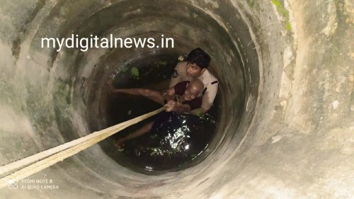 #Dial100 to save a life.  An old woman who fell into a deep well by accident was saved by Police constables Sivakumar and Shyam, as they responded to the Dial100 distress call within minutes.   AP DGP appreciates the quick response by