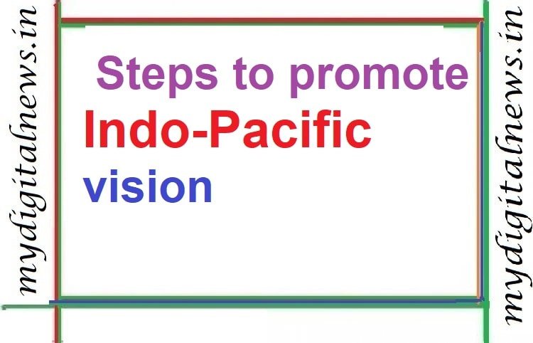 Did india took Steps  to promote Indo-Pacific vision ?
