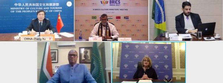 6th meeting of BRICS Culture Ministers through video conference