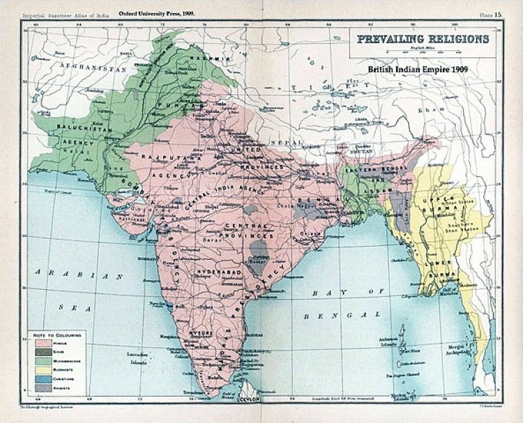 Introduction of the two-nation theory: 1924 Akhand Bharat
