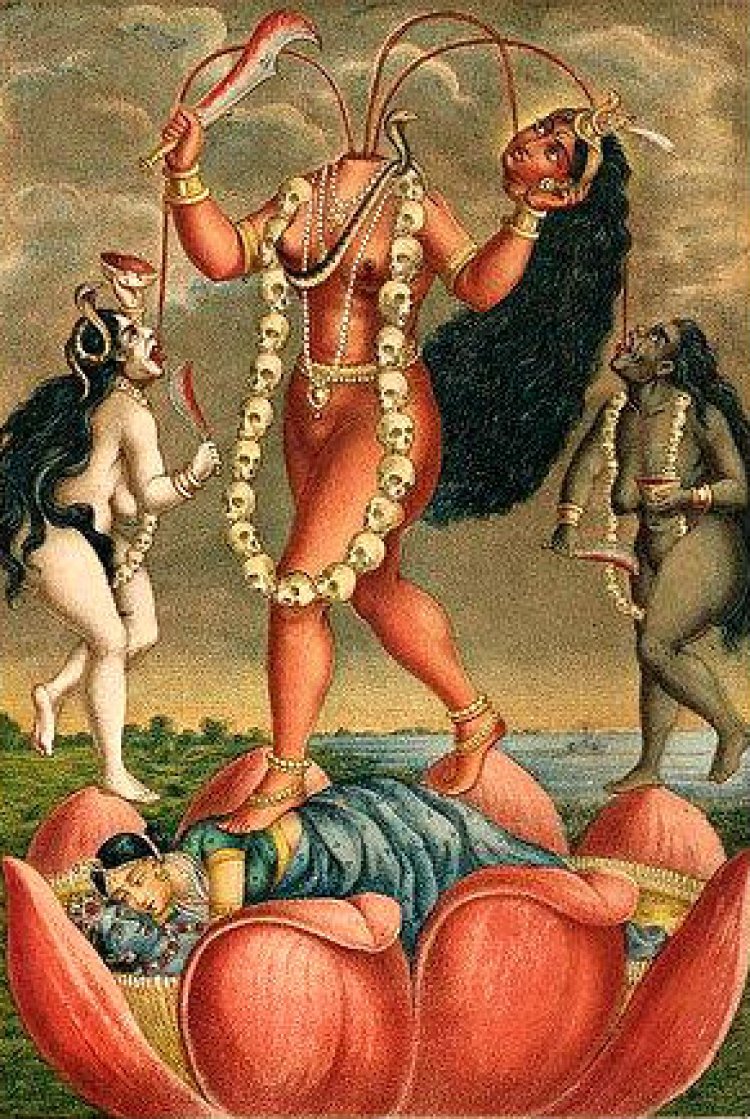 Interesting Facts, Story and Origin of Godess Chinnamasta- devi of Supernatural Powers